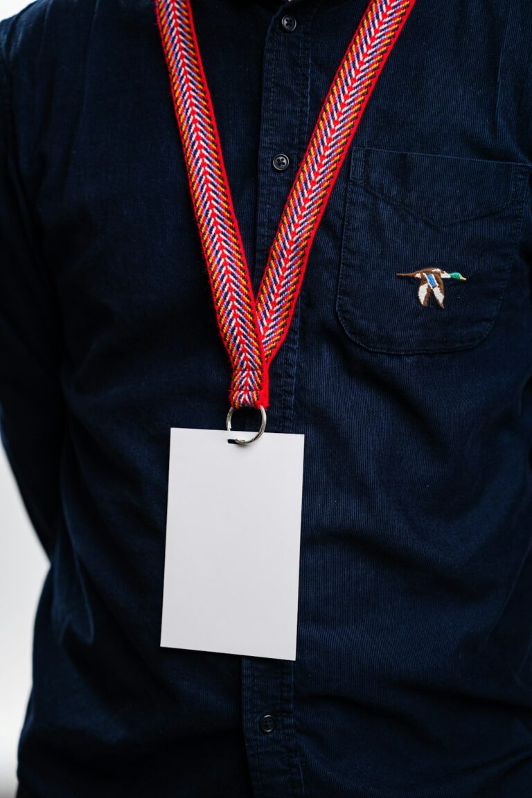 Employee identification badge representing Kroger EUID and login identity